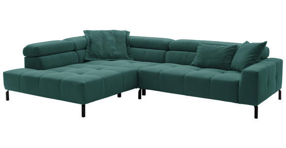 Freisteller von Hom`in ECKSOFA Grün Feincord.
