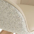 ARMLEHNSTUHL  in Lederlook, Flachgewebe  - Eichefarben/Beige, KONVENTIONELL, Holz/Textil (60/83/65cm) - Landscape