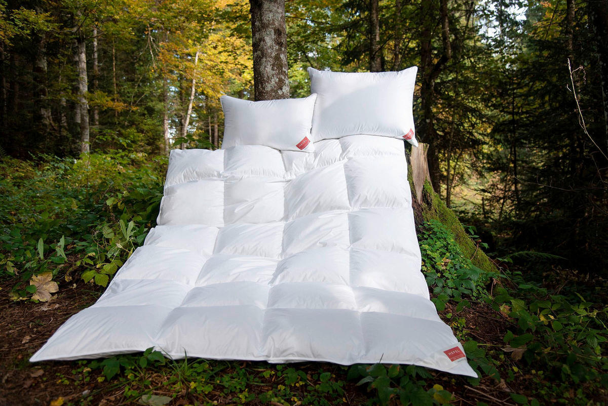 DAUNENDECKE 140/200 cm Alaska  - Weiß, Basics, Textil (140/200cm) - HEFEL