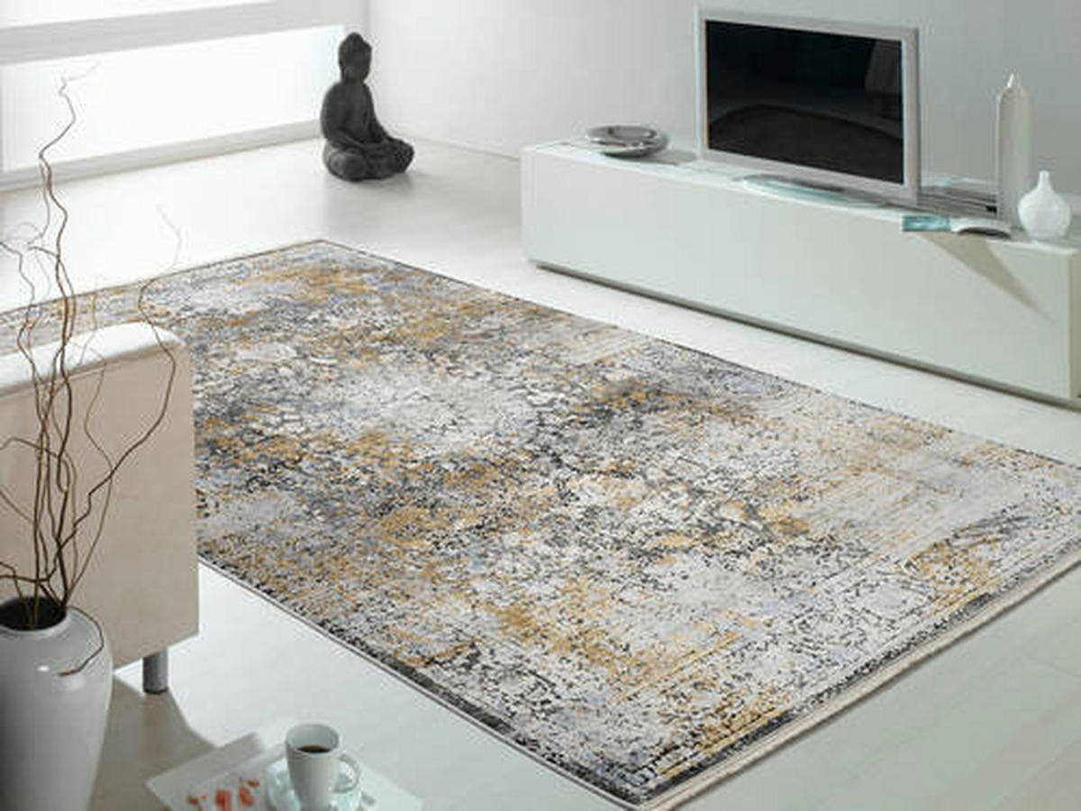 WEBTEPPICH 80/150 cm Le Mans Multicolor, Hellgrau  - Multicolor/Hellgrau, Design, Textil (80/150cm) - Dieter Knoll