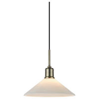 HÄNGELEUCHTE Skandinavisch, Modern 25/23 cm    - Weiß, Basics, Metall (25/23cm) - Markslöjd