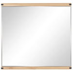 WANDSPIEGEL 85,1/80,2/2,5 cm    in rechteckig  - Eiche Artisan, Natur, Glas/Holzwerkstoff (85,1/80,2/2,5cm) - Linea Natura