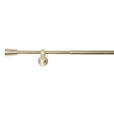 VORHANGSTANGENSET 100-190 cm  - Messingfarben, Design, Metall (100-190cm) - Homeware
