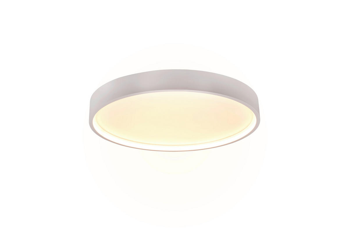 LED-DECKENLEUCHTE 45/5,5 cm   - Weiß, Design, Metall (45/5,5cm) - Trio Leuchten