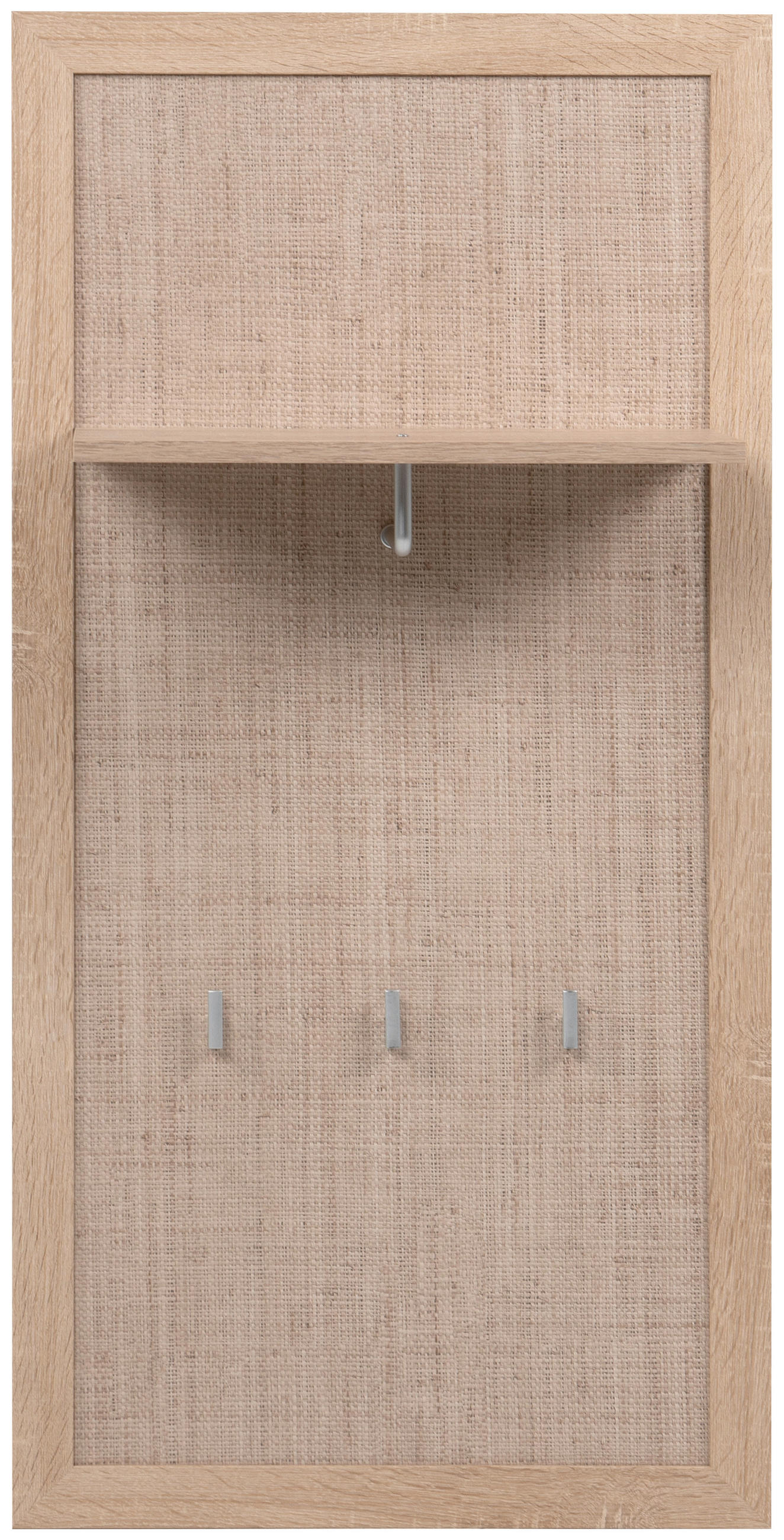 GARDEROBENPANEEL  in 55/110/30 cm  - Eichefarben, Basics, Holzwerkstoff (55/110/30cm) - MID.YOU