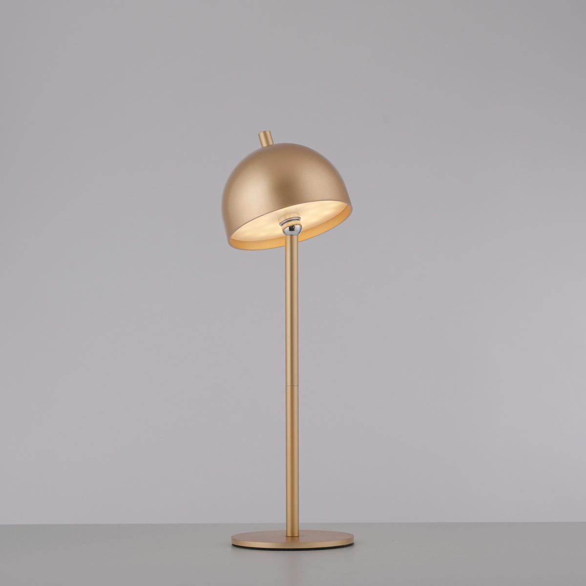 AKKU-TISCHLEUCHTE SW BELLIS 11/11/36 cm   - Goldfarben, Design, Kunststoff/Metall (11/11/36cm) - Schöner Wohnen