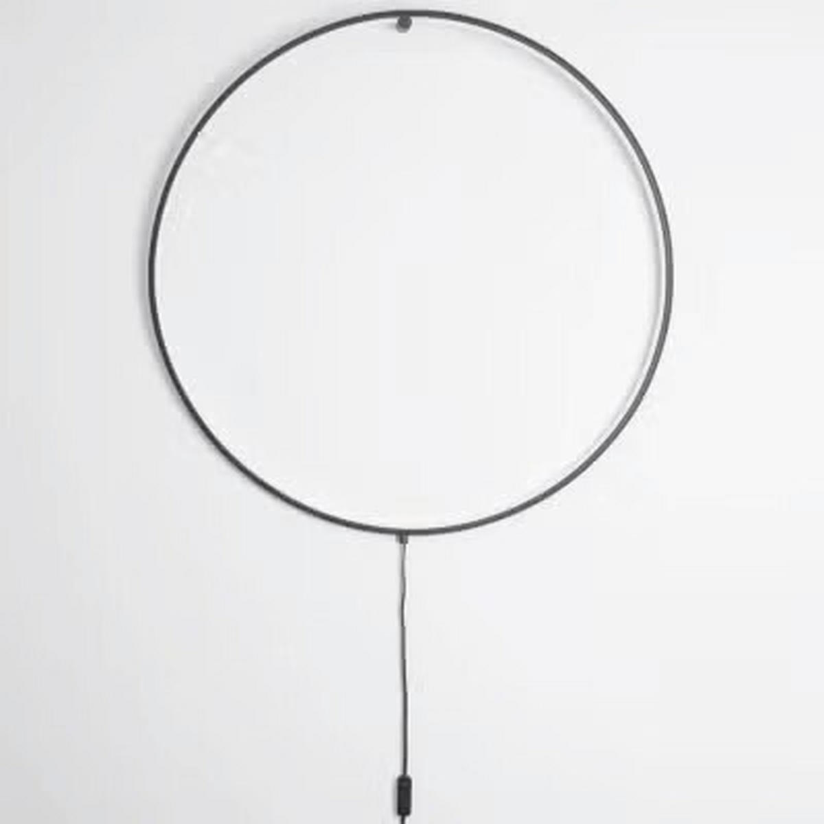 LED-WANDLEUCHTE Scopello 67/6 cm   - Schwarz, Design, Kunststoff/Metall (67/6cm)