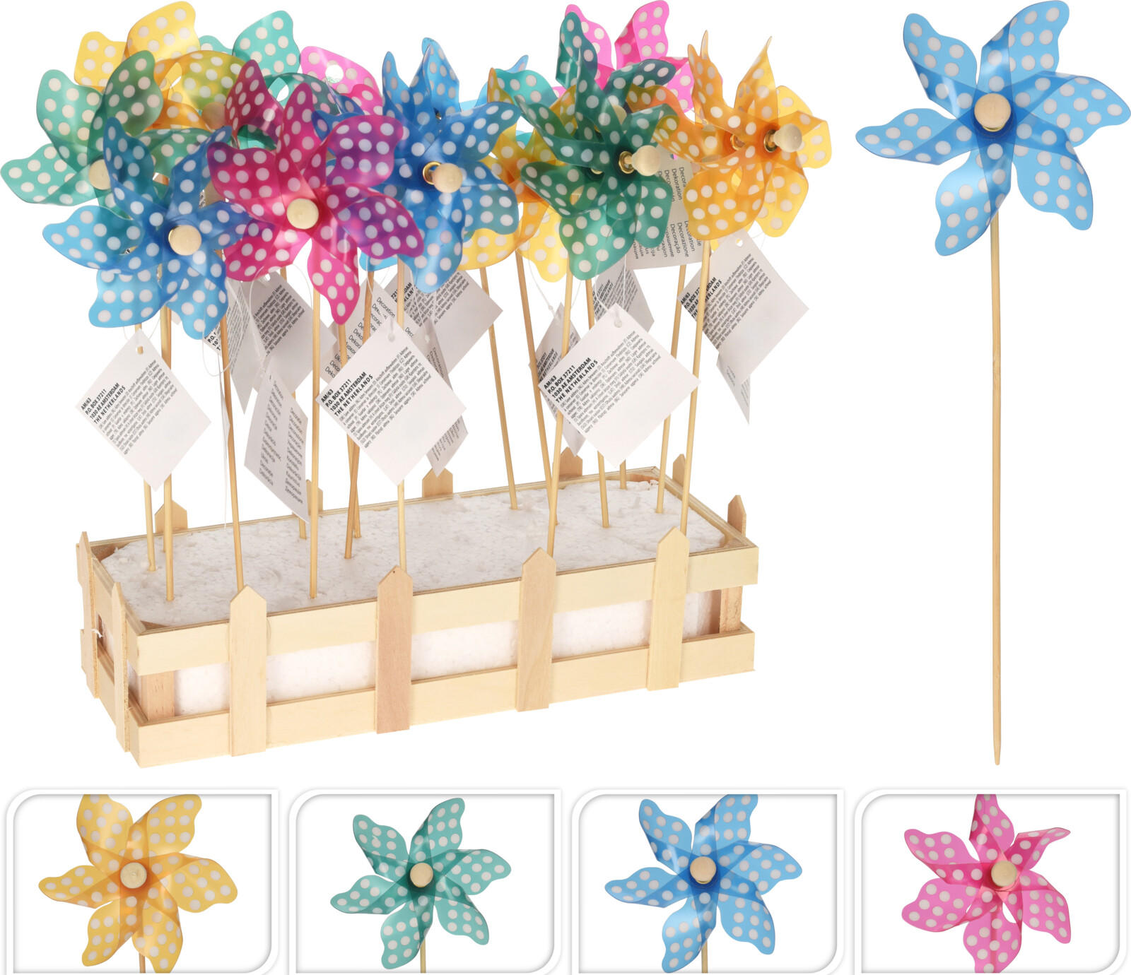 VINDHJUL - multicolor, Basics, trä/plast (8,5/24cm)