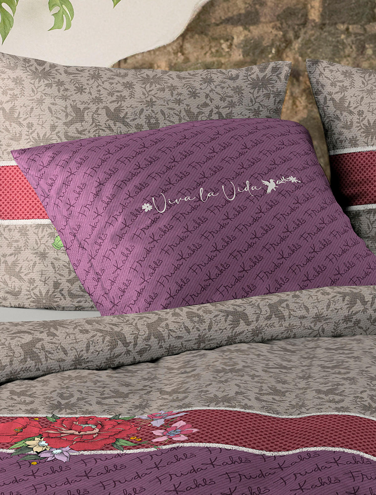 BETTWÄSCHE Makosatin 135/200 cm  - Multicolor, KONVENTIONELL, Textil (135/200cm) - Irisette