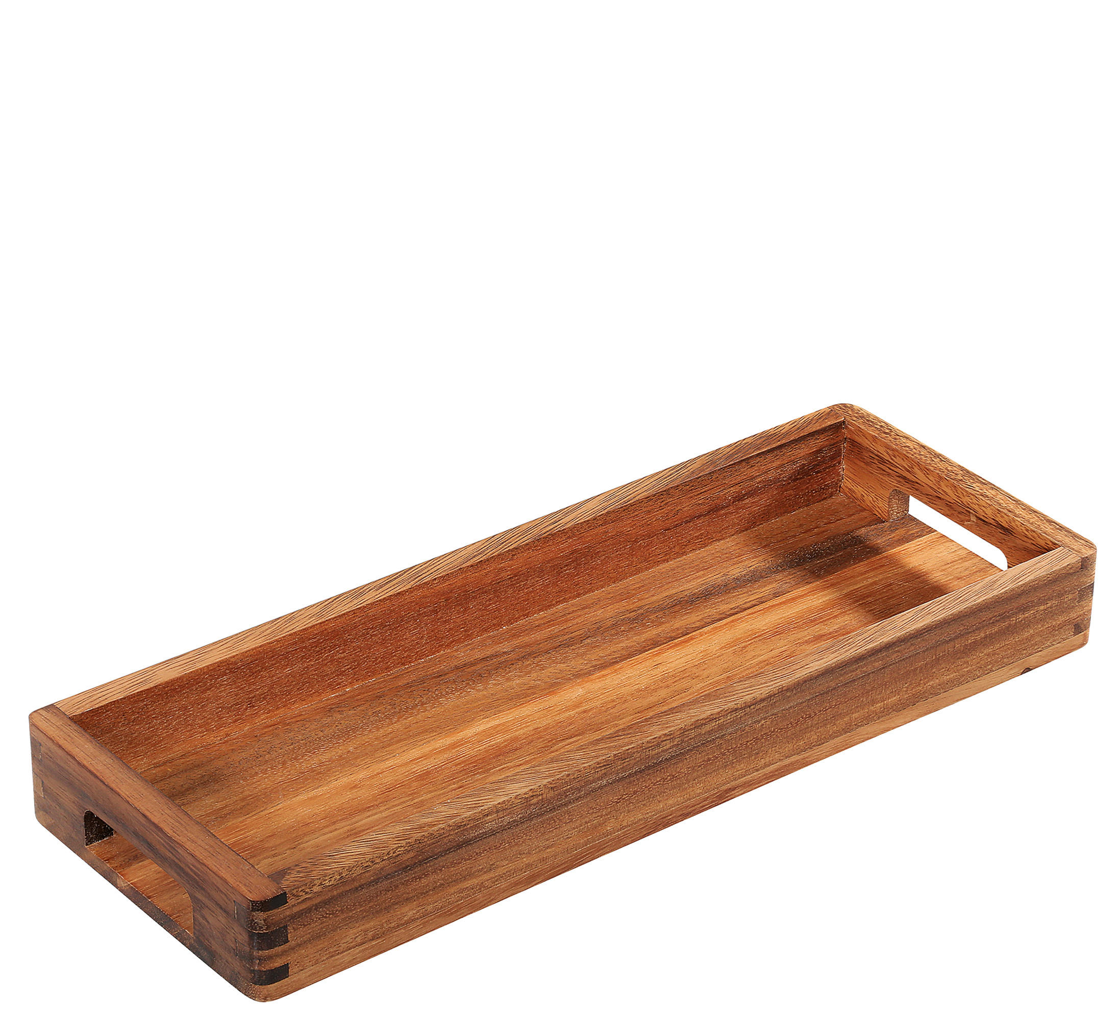 SERVIERTABLETT Holz Akazie  - Akaziefarben, Basics, Holz (40/15/4.5cm) - Zassenhaus