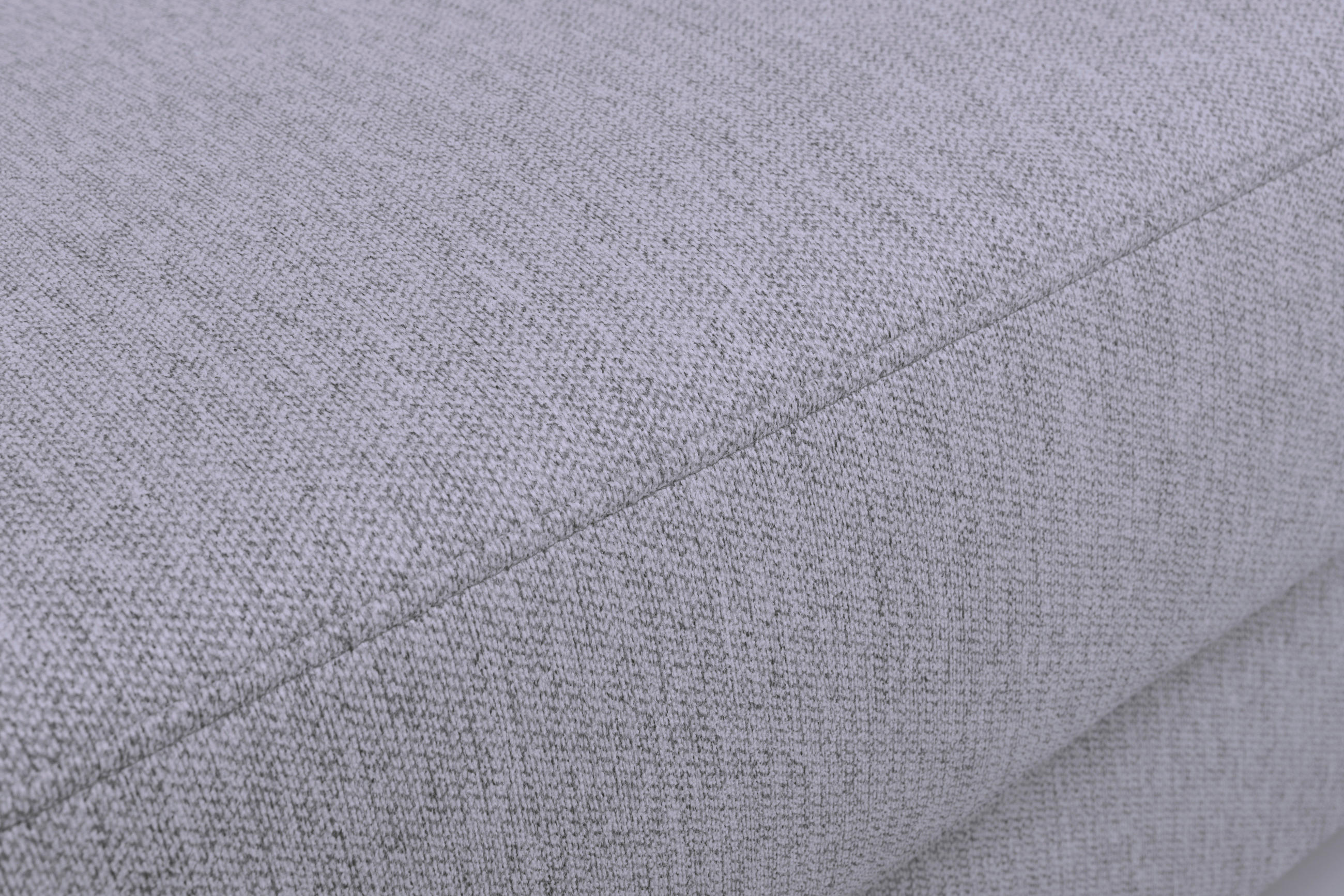 KANAPÉÁGY világosszürke  - világosszürke/Wotan tölgy, Konventionell, textil/fa (222/93/99cm) - MID.YOU