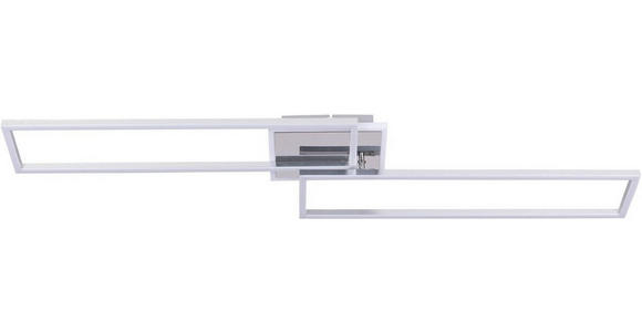 LED-DECKENLEUCHTE 110/25/8 cm - Weiß, Trend, Kunststoff/Metall (110/25/8cm) - Novel