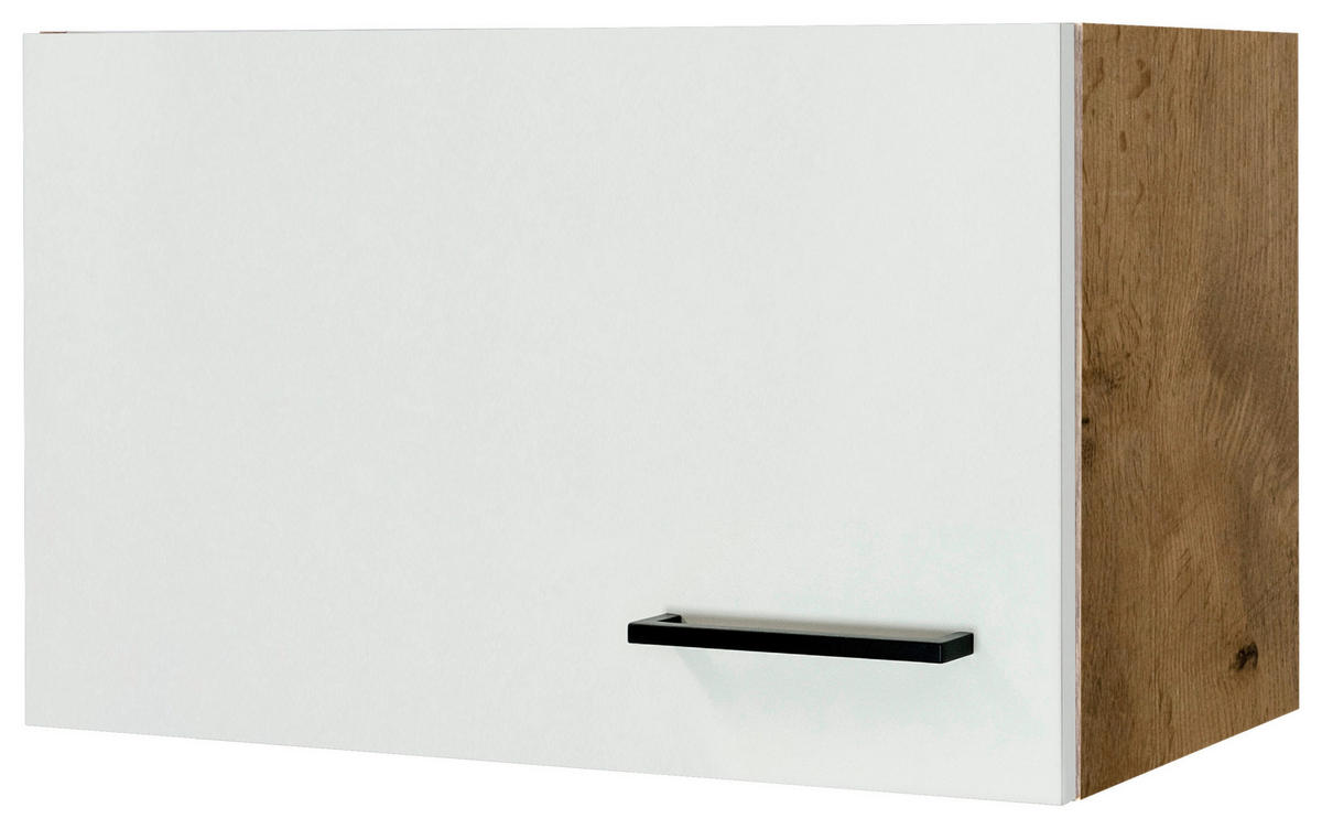 KÜCHENOBERSCHRANK 60/32/32 cm  in Eichefarben, Magnolie  - Eichefarben/Magnolie, KONVENTIONELL, Holzwerkstoff/Metall (60/32/32cm) - FlexWell