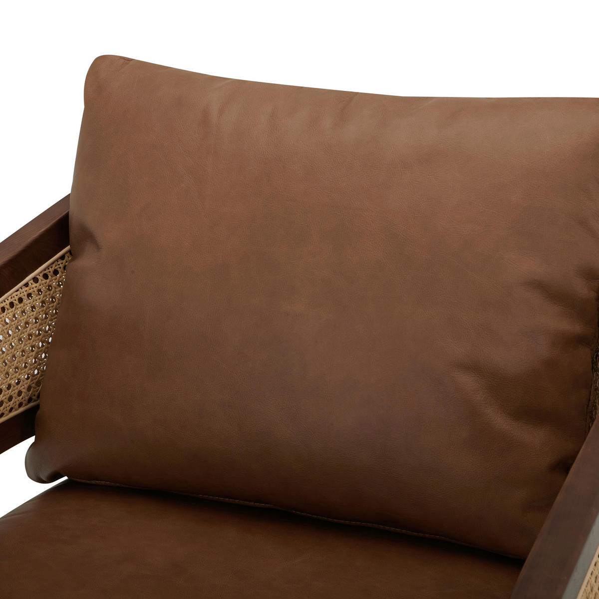 SESSEL Echtleder Braun    - Braun, LIFESTYLE, Leder/Holz (71/73/80cm) - Livetastic