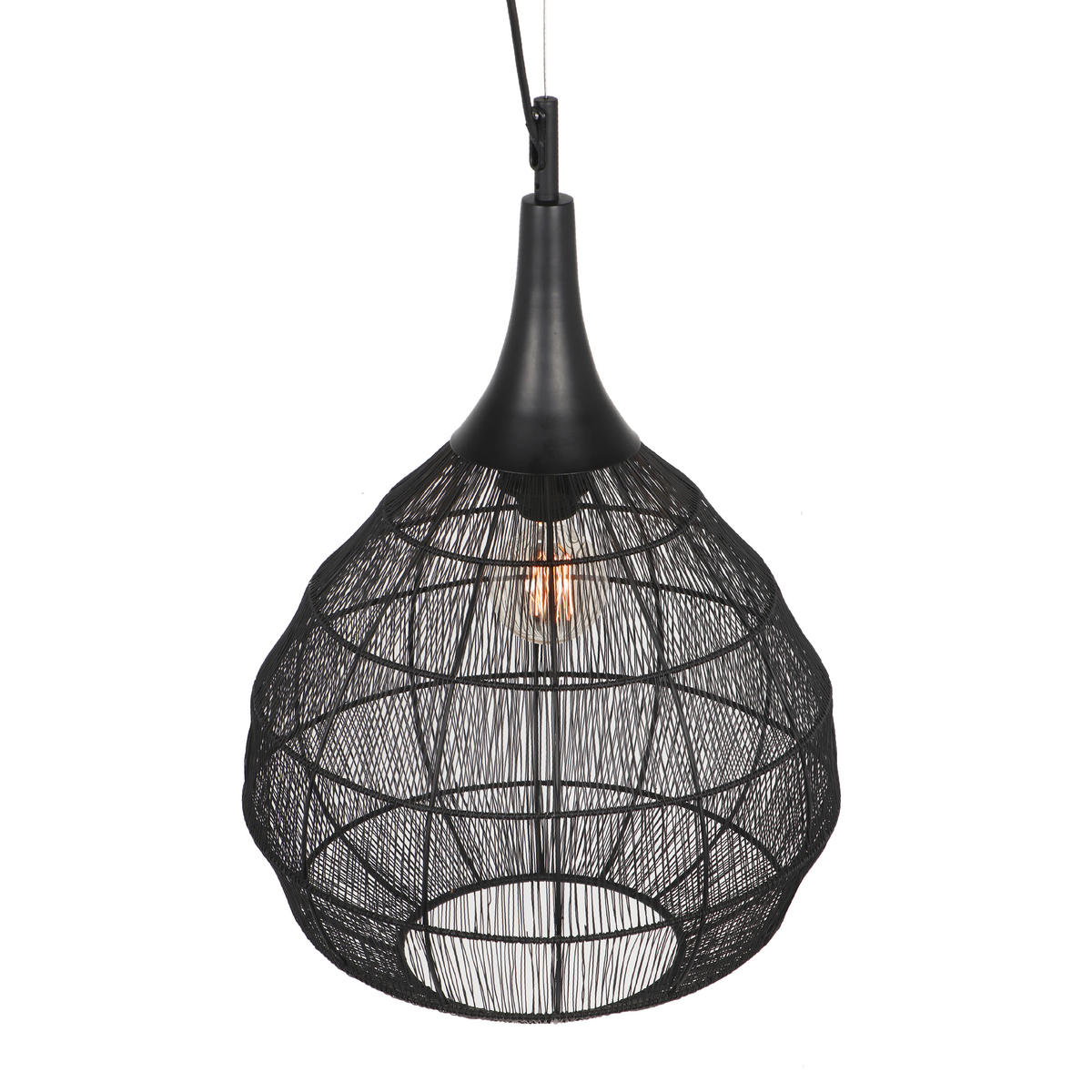 HÄNGLAMPA SORAYA 42/150 cm  - svart, Basics, metall (42/150cm) - Trio Leuchten
