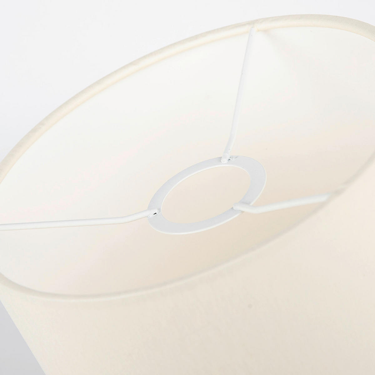 LEUCHTENSCHIRM Chintz 20/18 cm  - Creme, Basics, Textil/Metall (20/18cm)