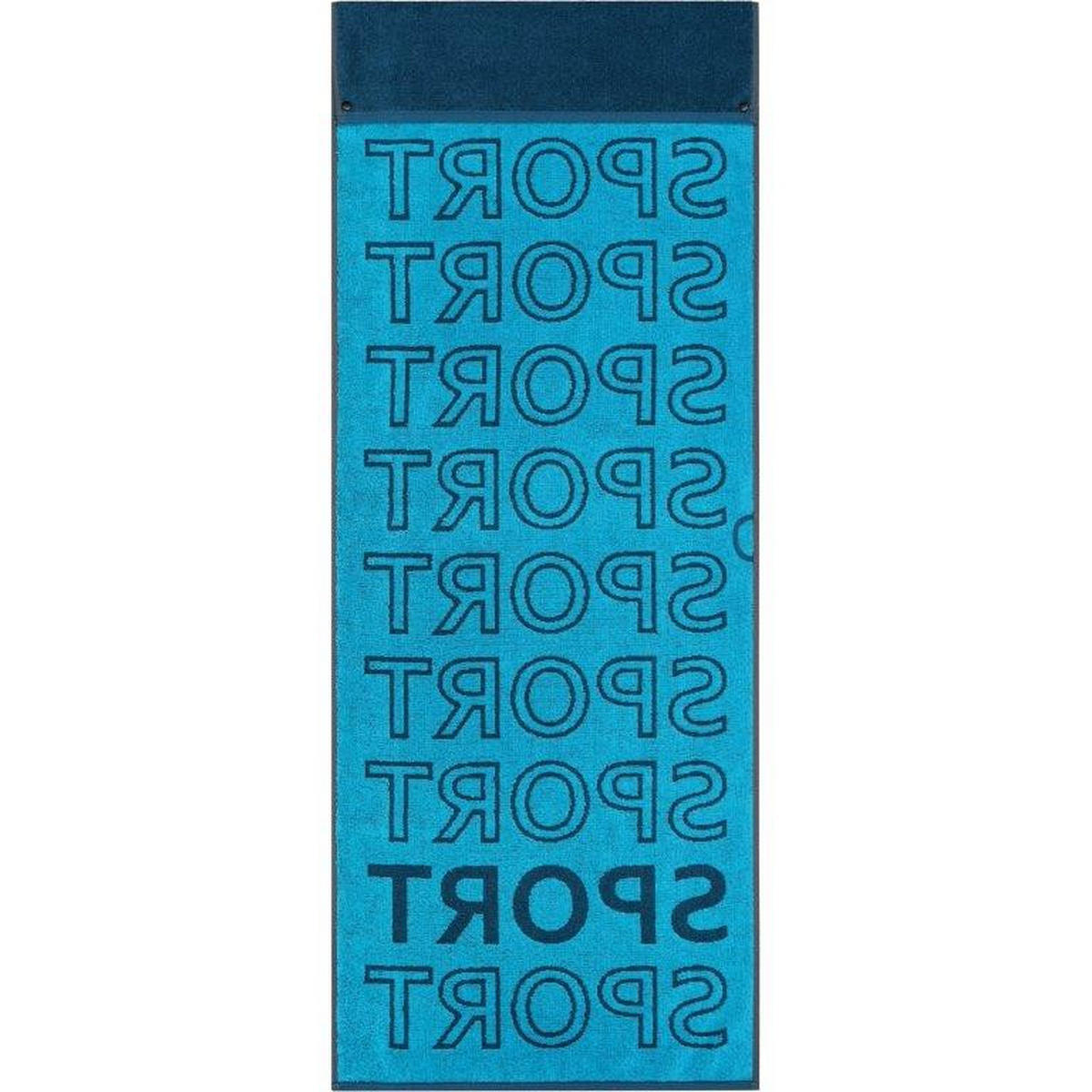 RUČNIK ZA TUŠIRANJE 130/50 cm  siva, crvena   Fitnesstuch  - siva/crvena, Konvencionalno, tekstil (130/50cm) - Cawoe
