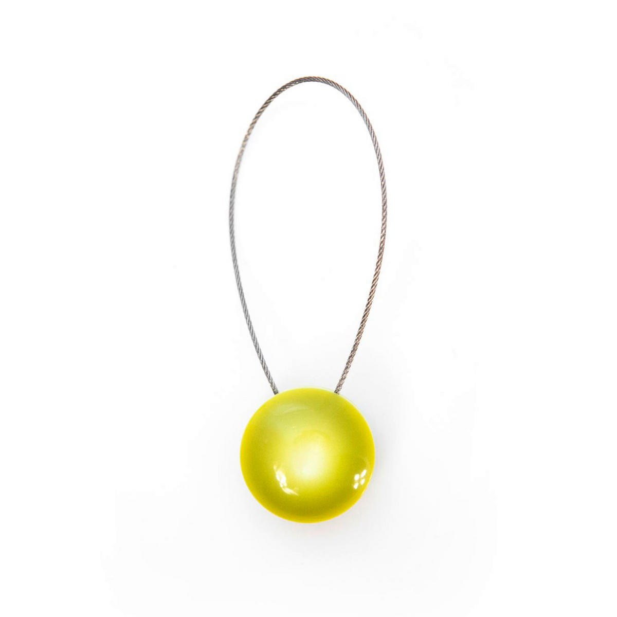 MAGNET PENTRU PRINDERE PERDEA  - verde, Basics, metal (1/4cm)