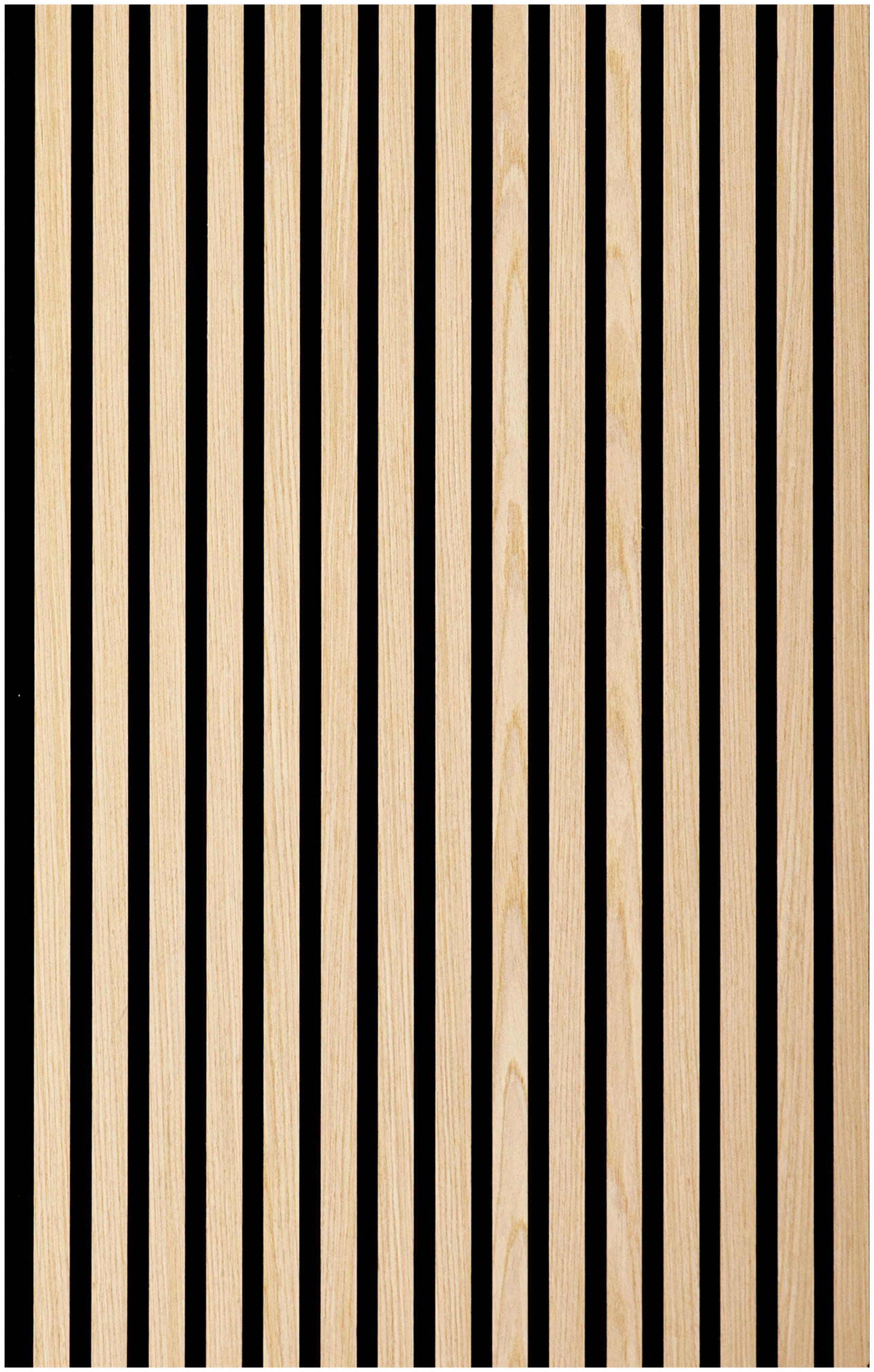 AKUSTIKPANEEL Echtholz Eiche natur kompakt 56/120 cm - Eiche Bianco/Eichefarben, KONVENTIONELL, Holz/Holzwerkstoff (56/120cm) - Novel