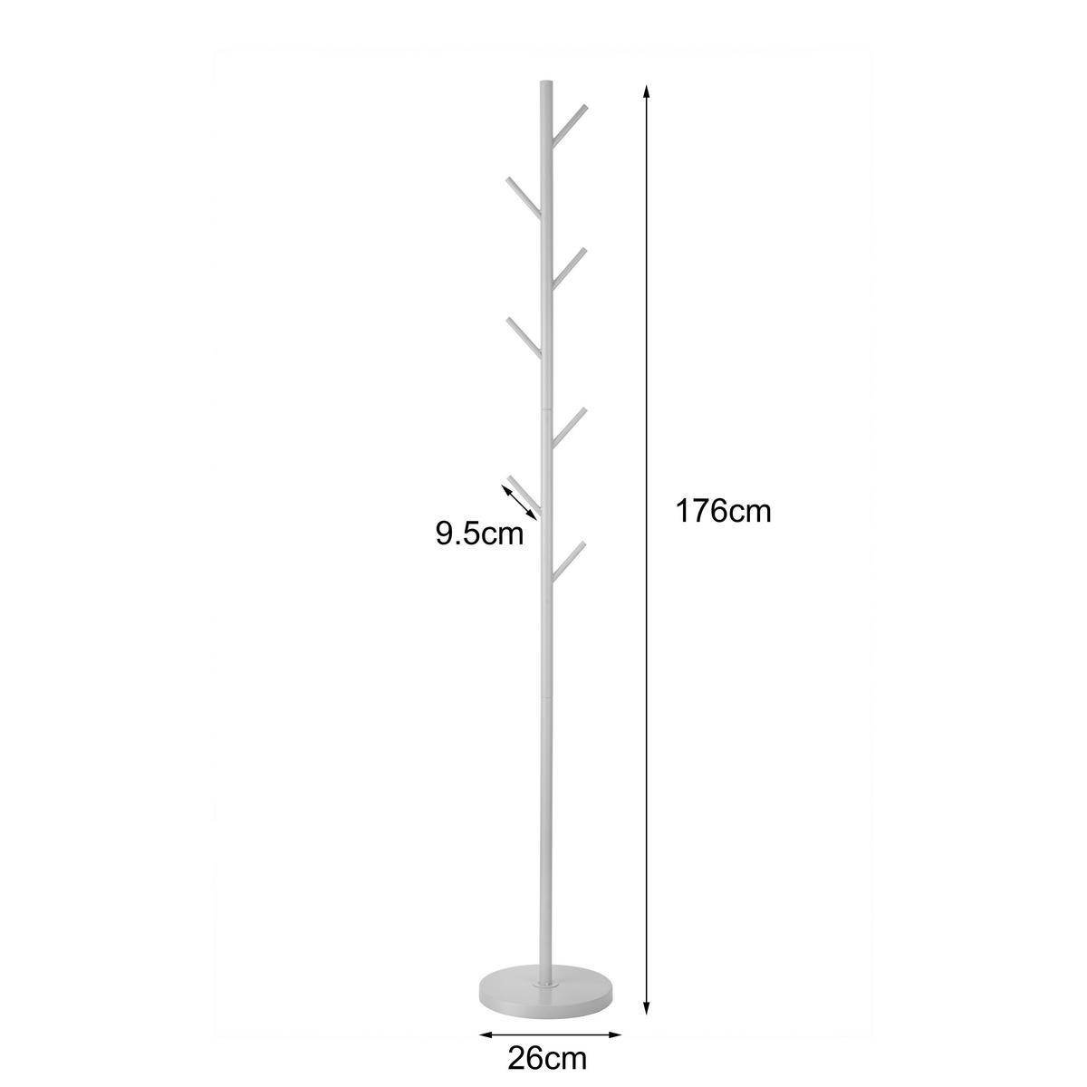 GARDEROBENSTÄNDER in Pink 26/176/26 cm   - Pink, Design, Metall (26/176/26cm) - MID.YOU