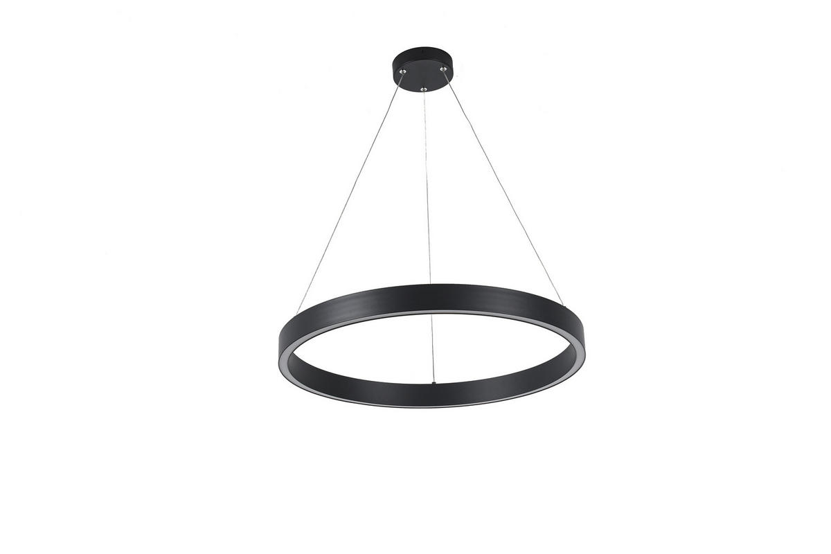 LED-HÄNGELEUCHTE    - Schwarz, Design, Metall (126/60/60cm)