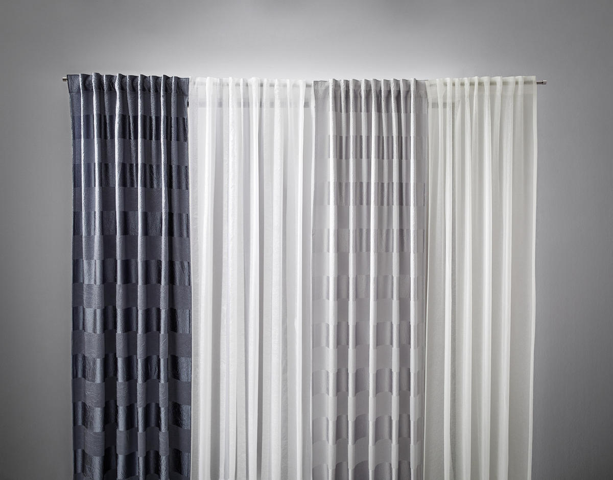 KONČANA ZAVESA  neprosojno  135/245 cm   - srebrne barve, Basics, tekstil (135/245cm) - Esposa