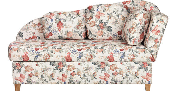 LIEGE in Flachgewebe Naturfarben - Naturfarben, LIFESTYLE, Holz/Textil (180/97/85cm) - Novel