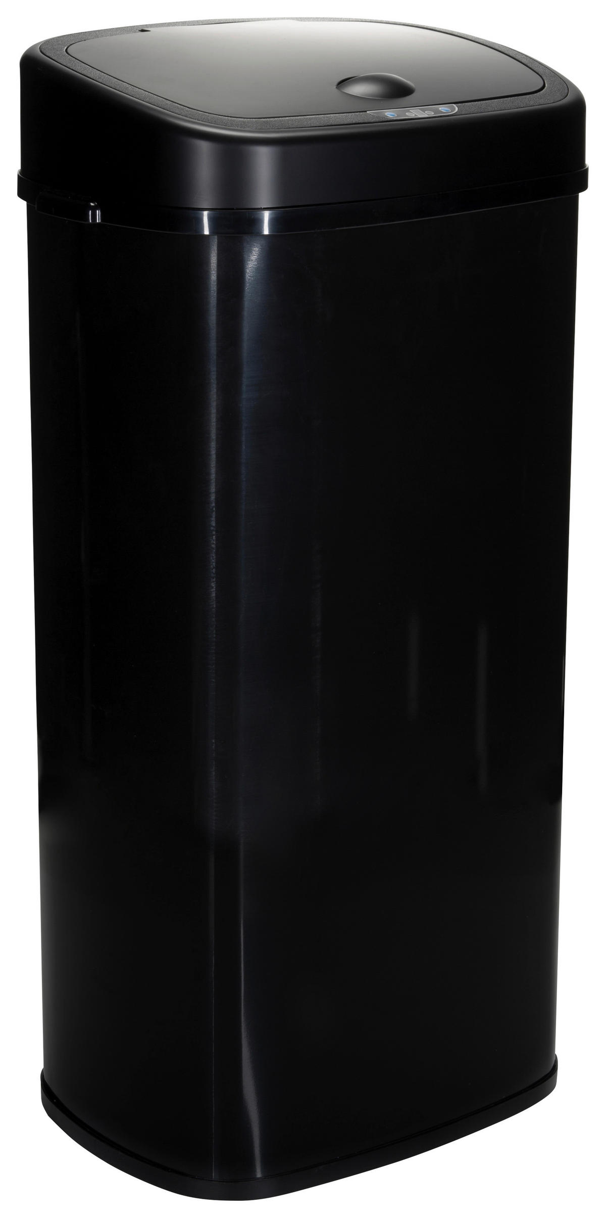 ABFALLSAMMLER 68 L  - Silberfarben/Schwarz, MODERN, Kunststoff/Metall (40/78/29cm) - MID.YOU