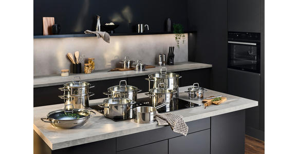 MILCHTOPF Perfect Cooking 1,5 L  - Silberfarben, Basics, Metall (14/12cm) - Homeware Profession.