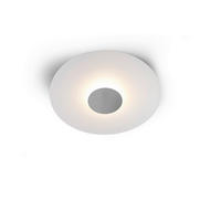 LED-DECKENLEUCHTE Chio  Smart 44/6,5 cm   - Alufarben/Weiß, Basics, Metall (44/6,5cm) - BOPP