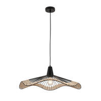LUSTER    60/60/120 cm    - prirodna boja/crna, Osnovno, drvo/metal (60/60/120cm) - Marama