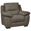 SESSEL mit elektr.Funktion Webstoff Braun, Greige    - Wengefarben/Greige, KONVENTIONELL, Holz/Textil (119/96-157/99cm) - Livetastic