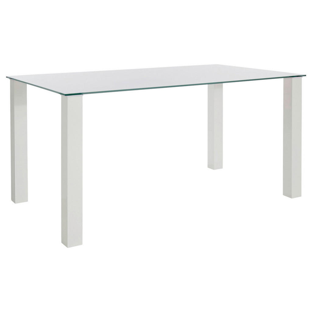 MID.YOU JÍDELNÍ STŮL, bílá, 90/160/76 cm