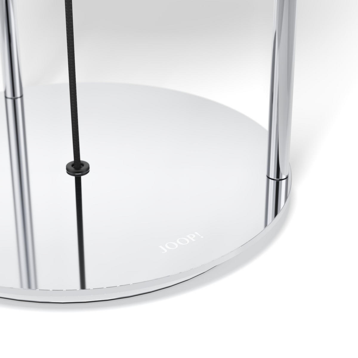 TISCHLEUCHTE Round Lights 21,5/52 cm   - Chromfarben/Transparent, Design, Glas/Metall (21,5/52cm) - Joop!