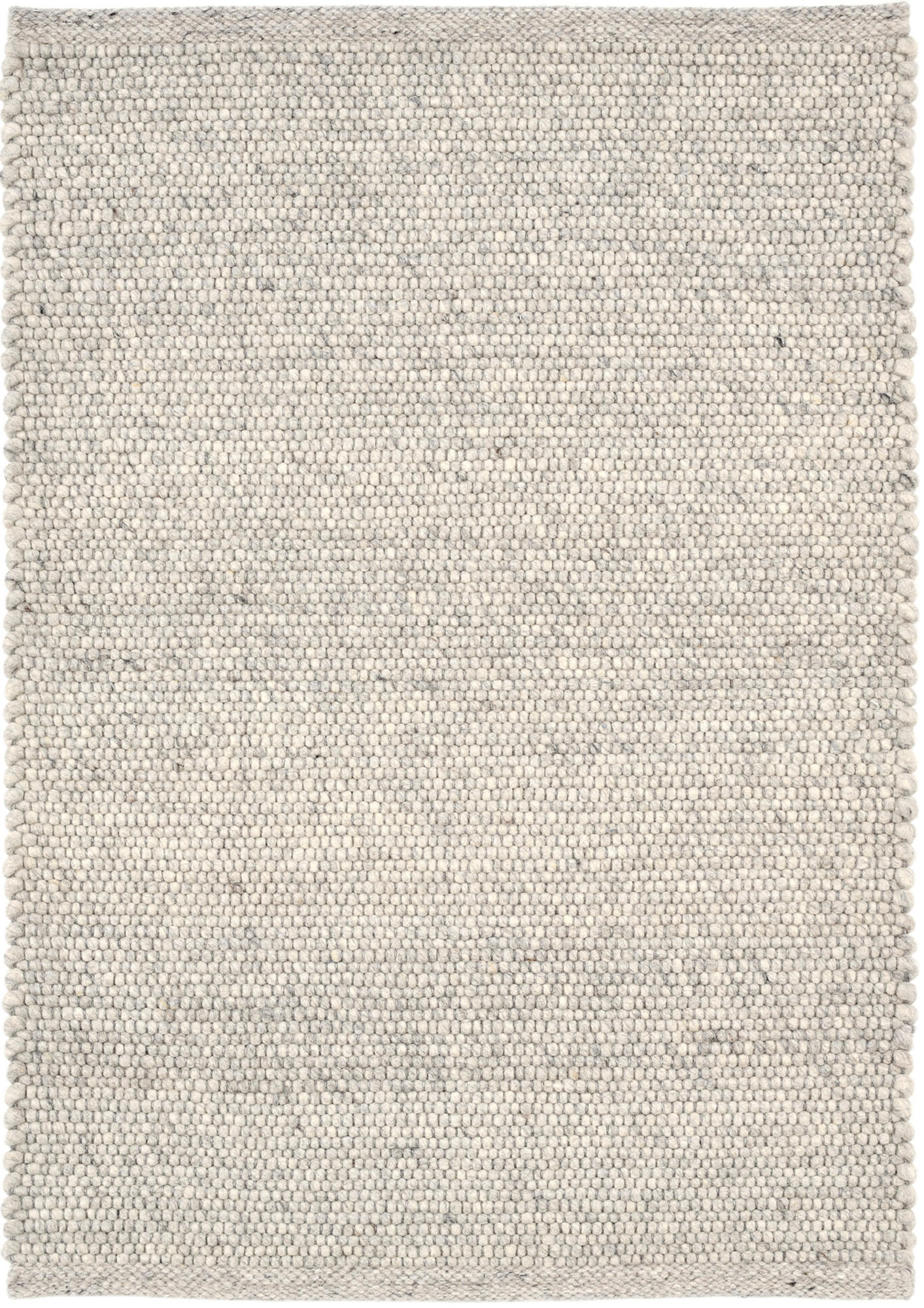 HANDWEBTEPPICH 170/240 cm Havre Grau, Hellgrau, Beige  - Beige/Hellgrau, Basics, Textil (170/240cm) - Linea Natura