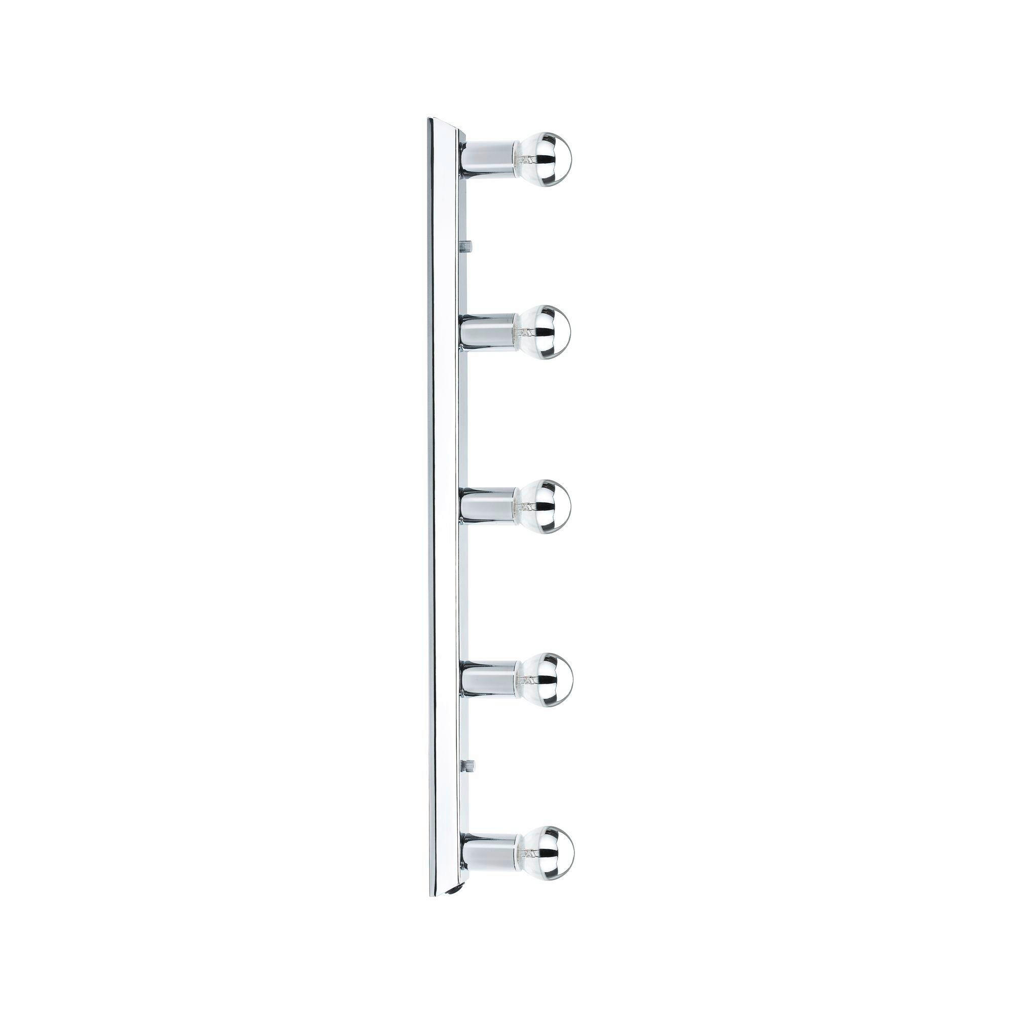 SPIEGELLEUCHTE 65/7,5/5 cm   - Chromfarben, Design, Metall (65/7,5/5cm) - Paulmann