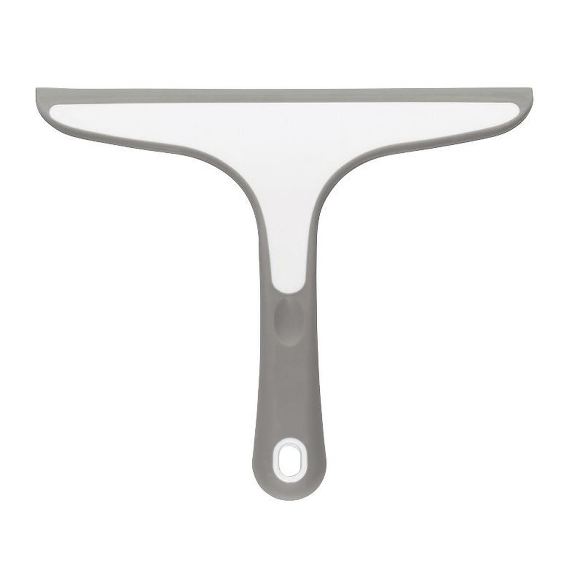 DUSCHABZIEHER  - Weiß/Grau, Basics, Kunststoff (25/22/4cm) - Kela