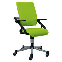 JUGENDDREHSTUHL Netzbespannung Limette  - Limette, KONVENTIONELL, Kunststoff/Textil (42/88-100/44cm) - Paidi