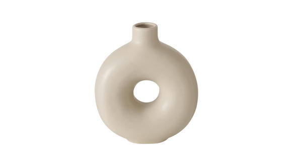 VASE 20 cm  - Beige, Trend, Keramik (17/20cm) - Ambia Home