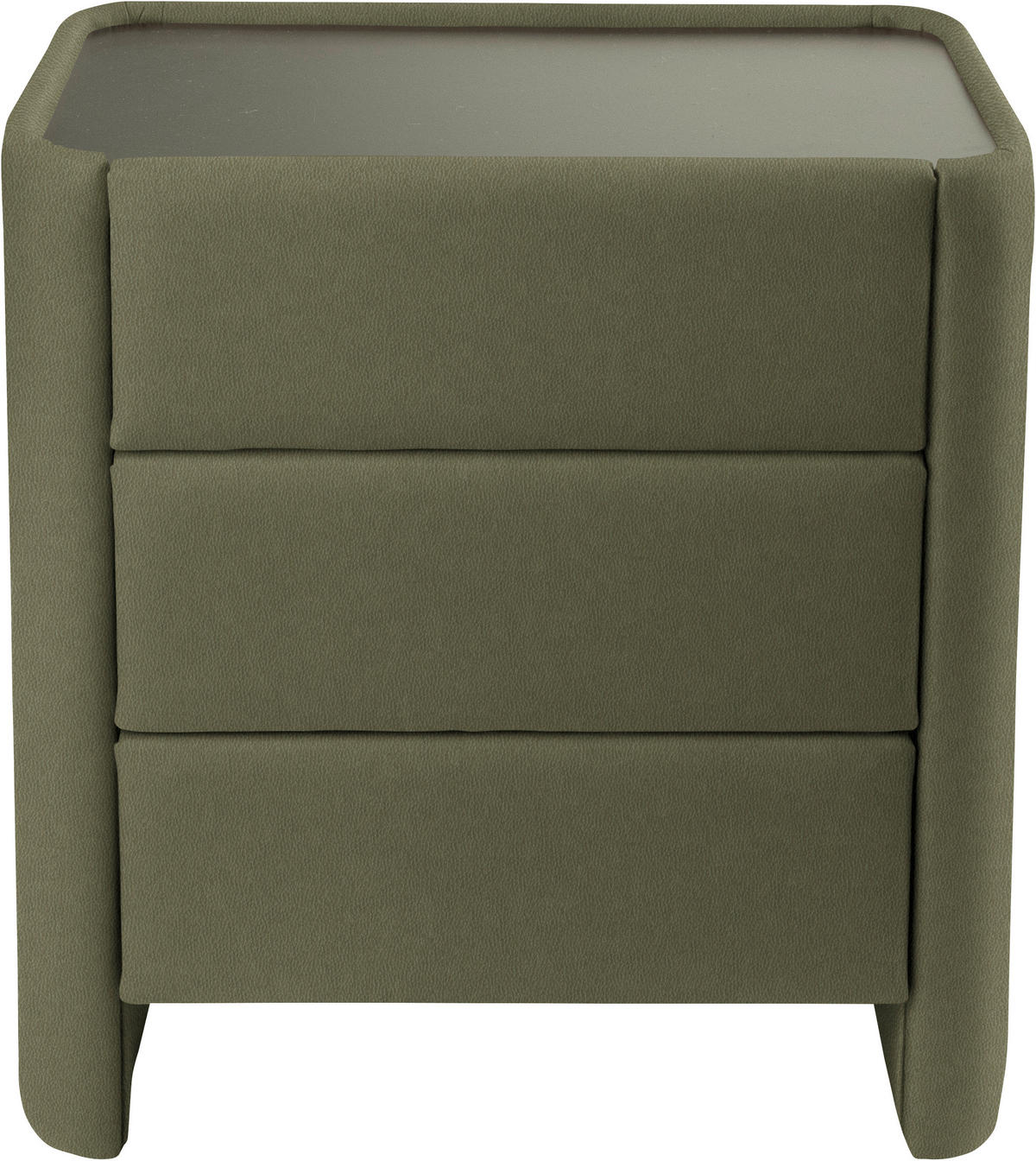 BOXSPRINGBETT 180/200 cm  in Beige, Olivgrün  - Beige/Schwarz, Design, Textil/Metall (180/200cm) - Johann Jakob