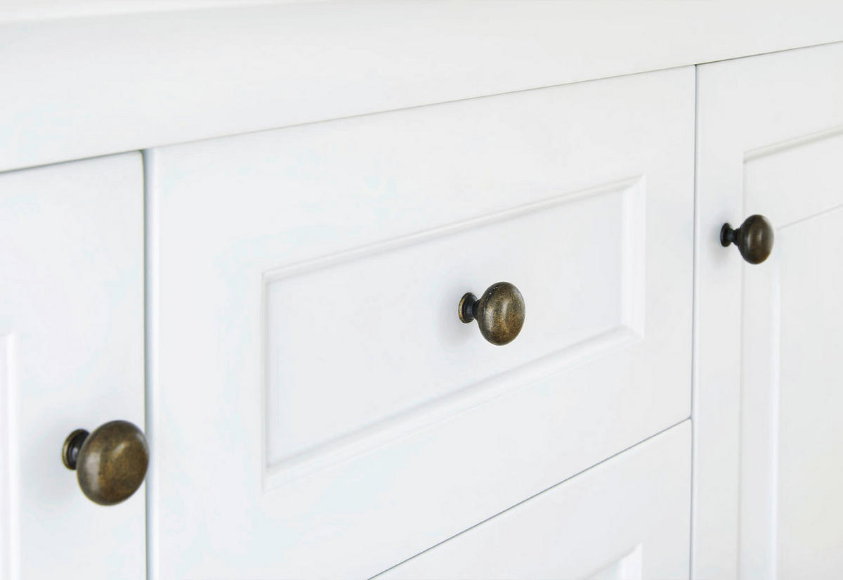 BABYZIMMER PINOLINO EMILIA 3-teilig  - Weiß, ROMANTIK / LANDHAUS, Holzwerkstoff - Pinolino