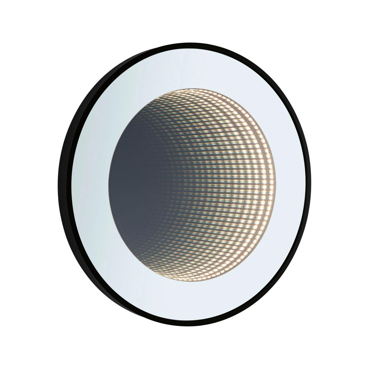 LED-WANDLEUCHTE Miro 50/4 cm   - Schwarz, Basics, Glas/Metall (50/4cm) - Paulmann