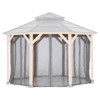 PAVILLON-SEITENTEIL  - Grau, Basics, Textil (147/228cm) - Modante