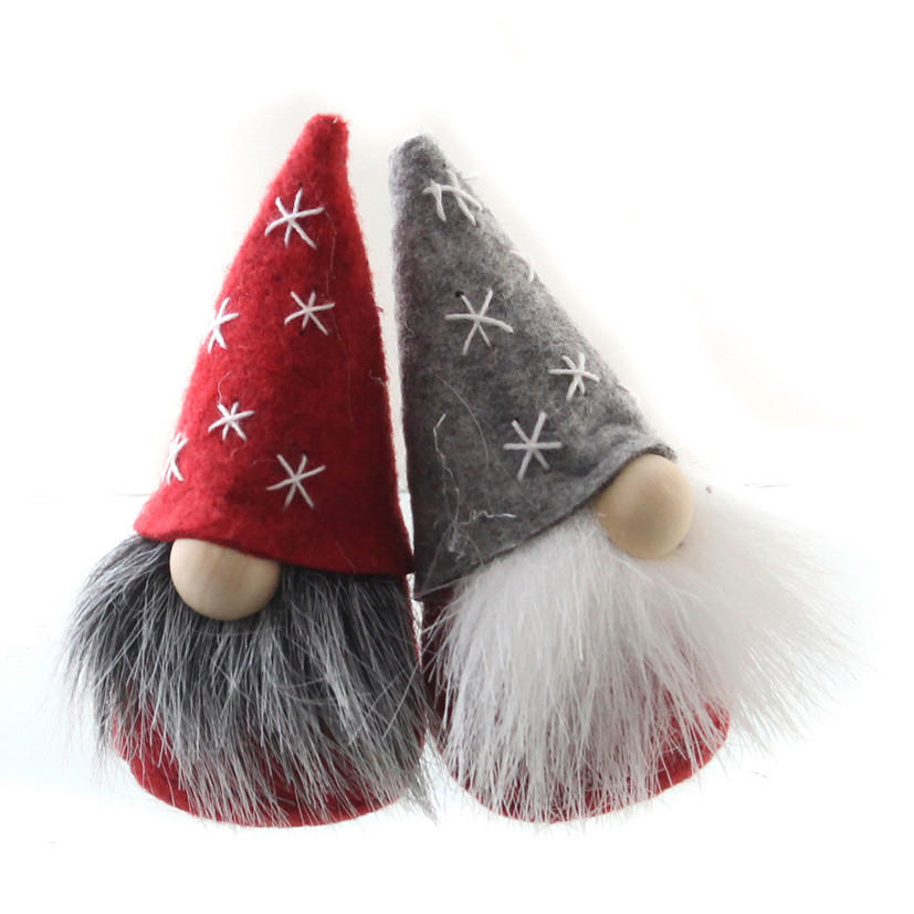 TOMTENISSE  - vit/röd, Lifestyle, textil (4/4,5/9,5cm) - X-Mas
