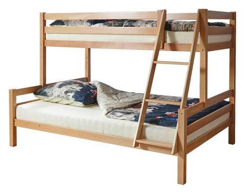 ETAGENBETT 140/200 cm Buchefarben  - Buchefarben, MODERN, Holz (140/200cm) - MID.YOU