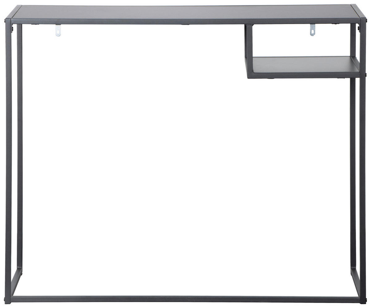 SCHREIBTISCH 99,4/32,4/75 cm  in Schwarz  - Schwarz, LIFESTYLE, Holzwerkstoff/Metall (99,4/32,4/75cm) - Carryhome