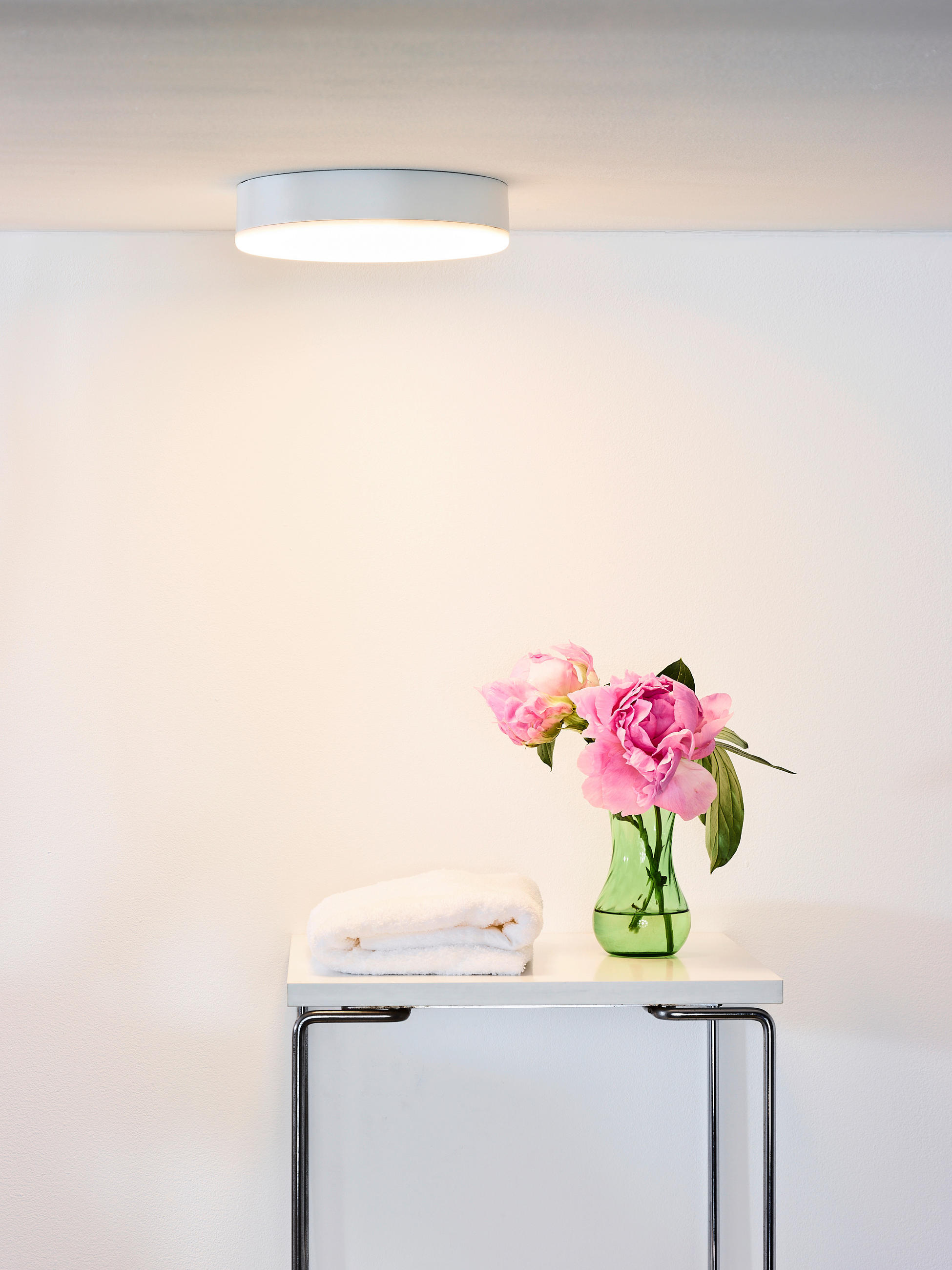 LED-BADEZIMMER-DECKENLEUCHTE - KONVENTIONELL, Metall (21.5/21.5/4.6cm) - Lucide