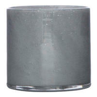 VASE  - Grau, Basics, Glas (10/10cm)