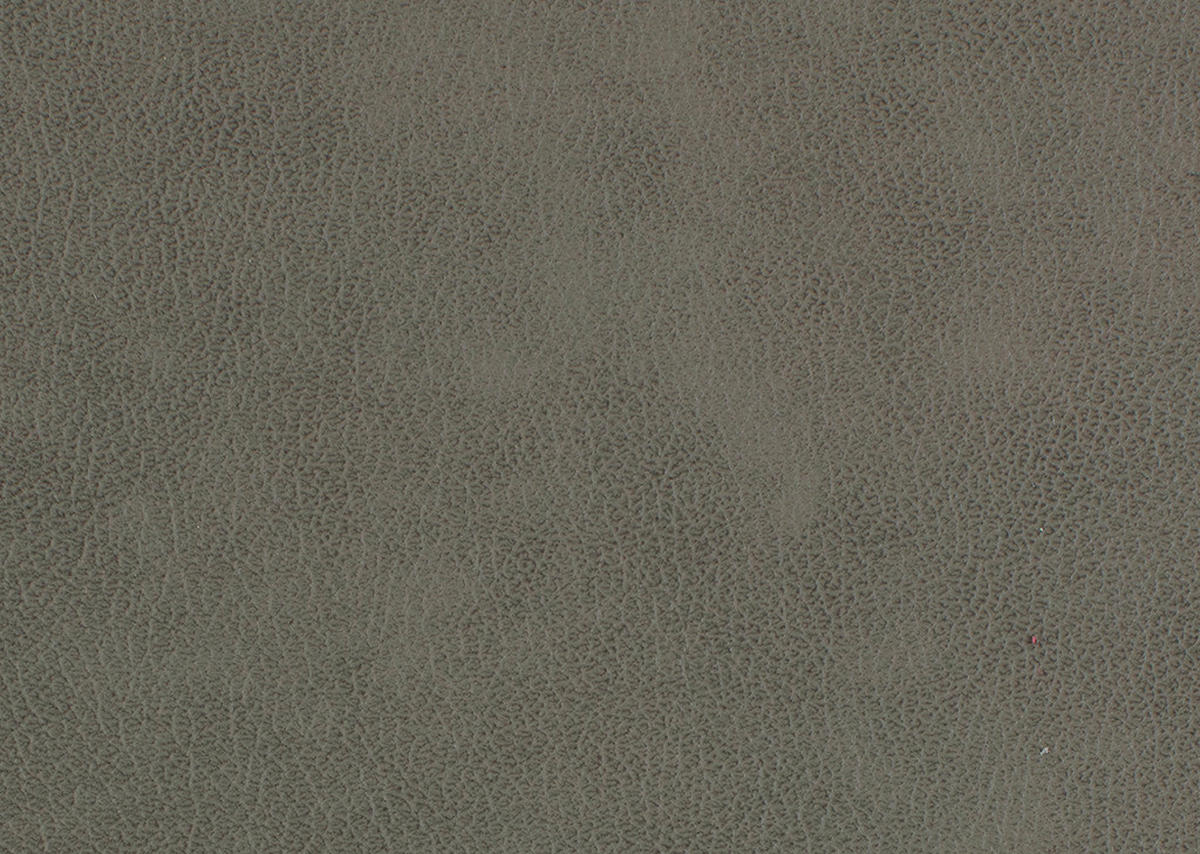 ECKSOFA in Echtleder Grau  - Schwarz/Grau, Design, Leder/Metall (169/298cm) - Dieter Knoll