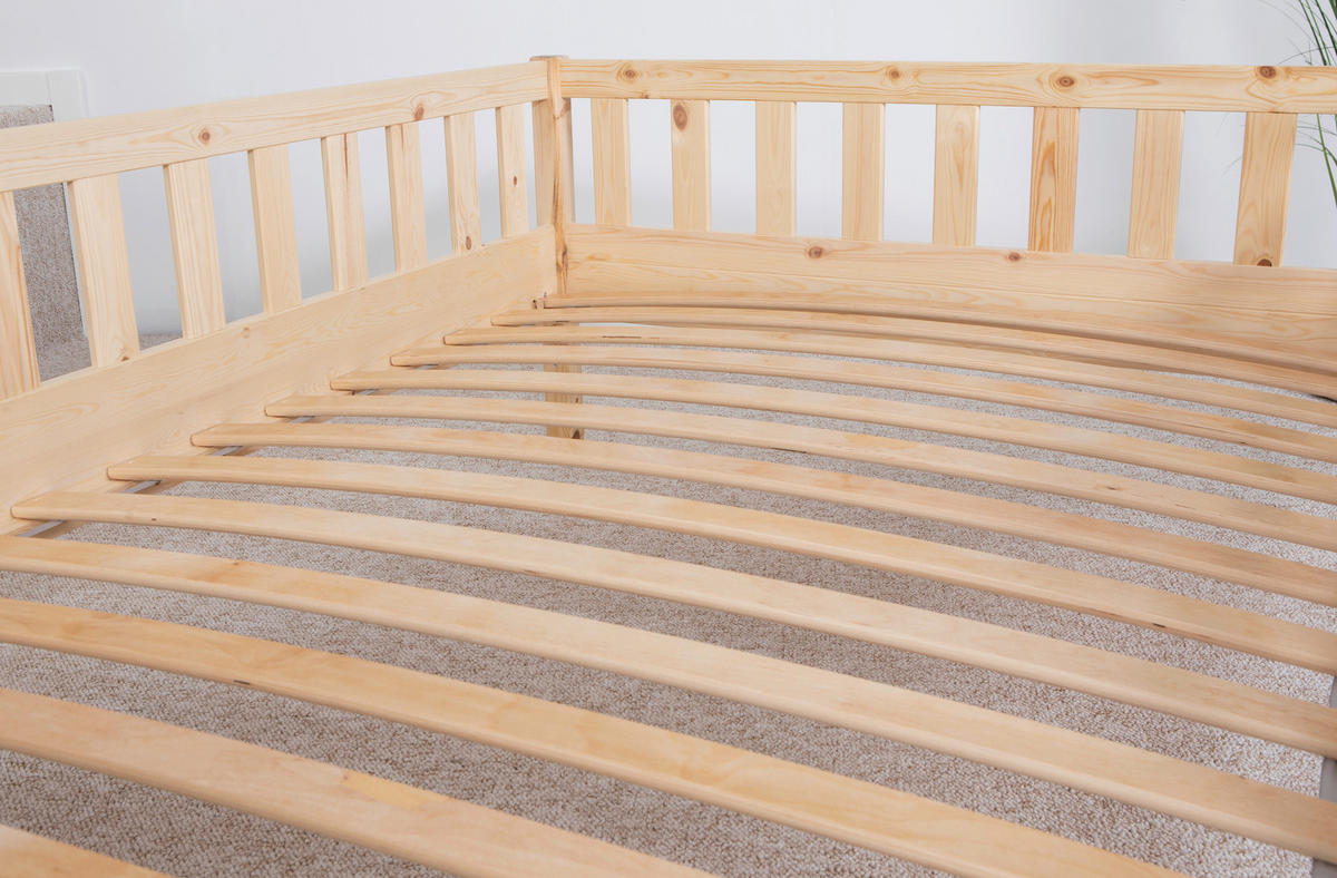 AUSZIEHBETT 140/200 cm Naturfarben  - Naturfarben, Modern, Holz (140/200cm) - MID.YOU